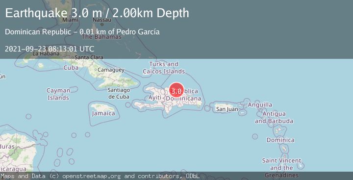 Map of DOMINICAN REPUBLIC