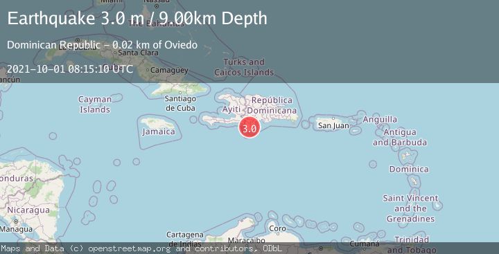 Map of DOMINICAN REPUBLIC