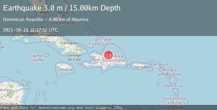 Map of DOMINICAN REPUBLIC