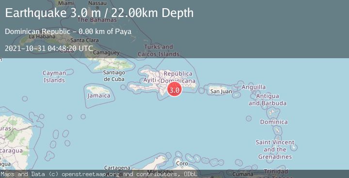 Map of DOMINICAN REPUBLIC