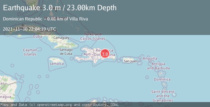 Map of DOMINICAN REPUBLIC
