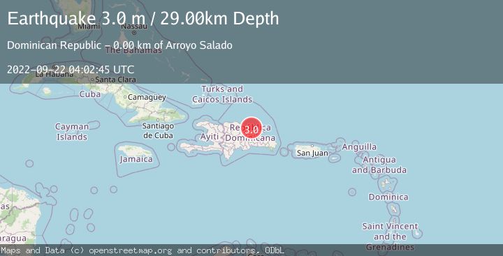 Map of DOMINICAN REPUBLIC