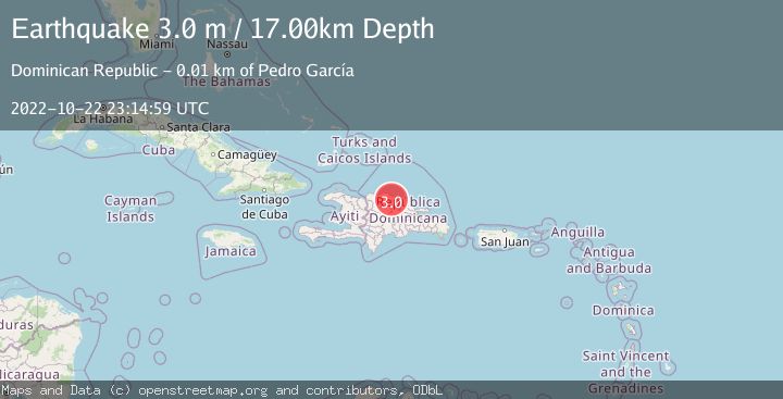 Map of DOMINICAN REPUBLIC