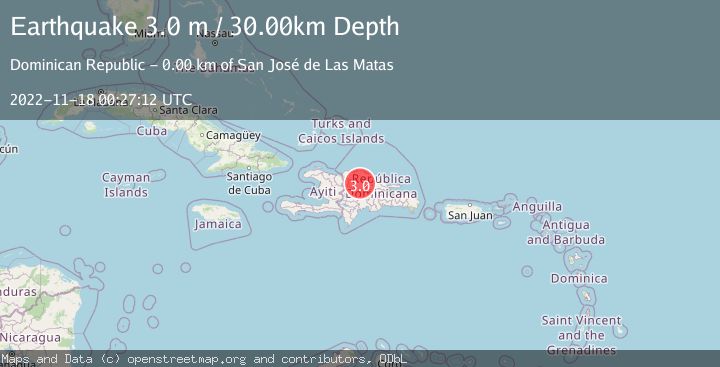 Map of DOMINICAN REPUBLIC