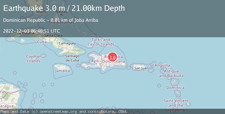 Map of DOMINICAN REPUBLIC