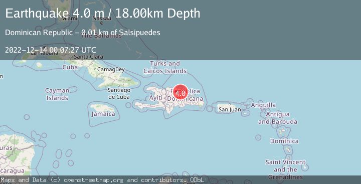 Map of DOMINICAN REPUBLIC