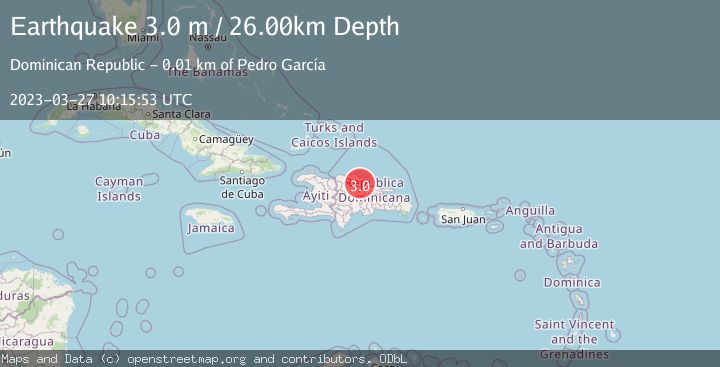Map of DOMINICAN REPUBLIC