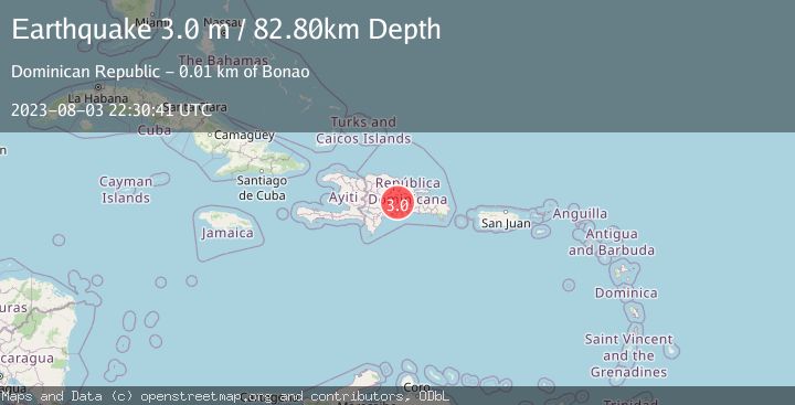 Map of DOMINICAN REPUBLIC
