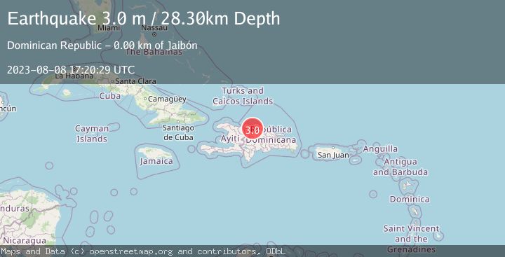 Map of DOMINICAN REPUBLIC