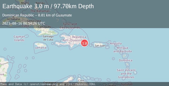 Map of DOMINICAN REPUBLIC