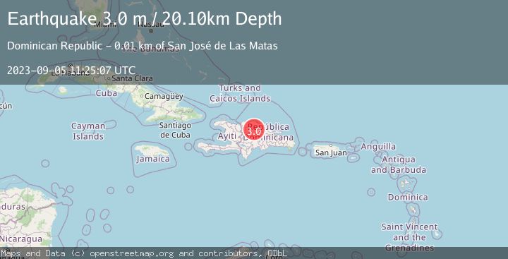 Map of DOMINICAN REPUBLIC