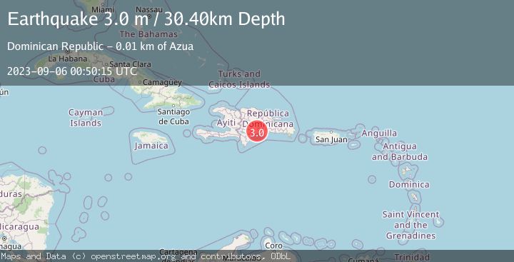 Map of DOMINICAN REPUBLIC