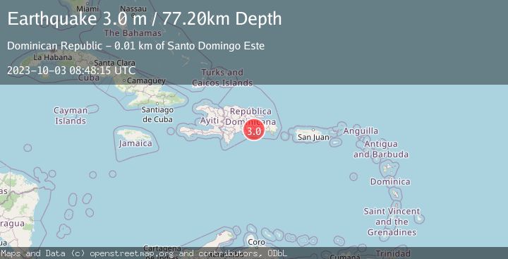 Map of DOMINICAN REPUBLIC