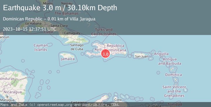 Map of DOMINICAN REPUBLIC