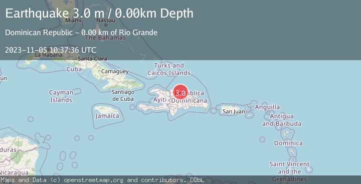 Map of DOMINICAN REPUBLIC