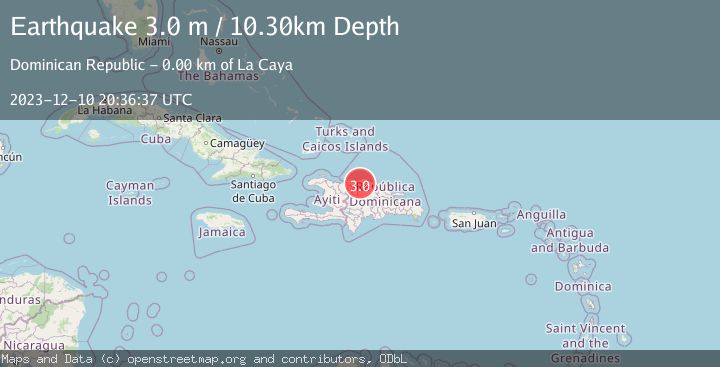Map of DOMINICAN REPUBLIC