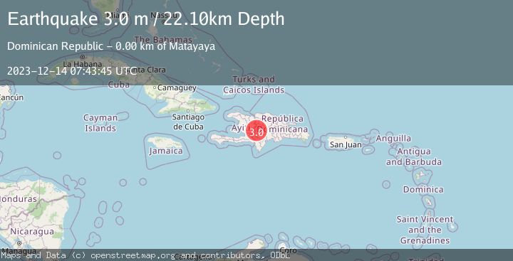 Map of DOMINICAN REPUBLIC