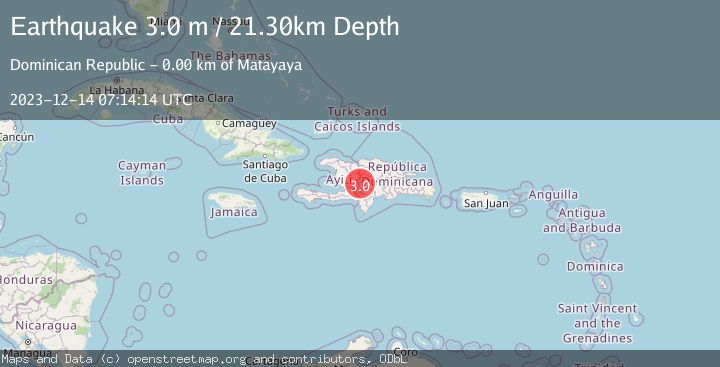 Map of DOMINICAN REPUBLIC
