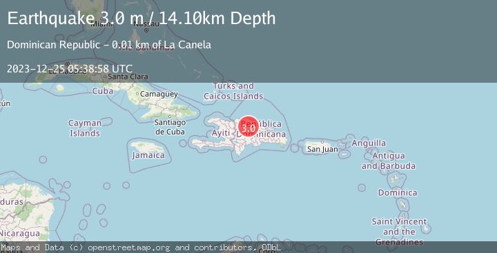 Map of DOMINICAN REPUBLIC