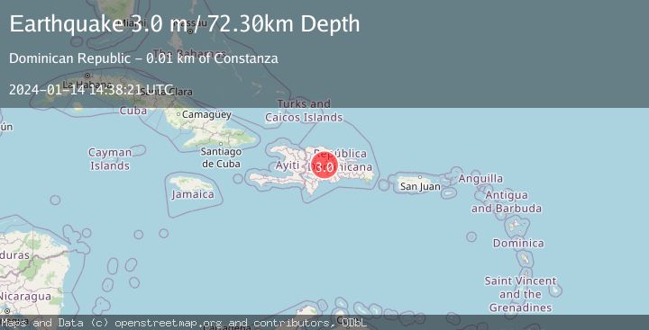 Map of DOMINICAN REPUBLIC