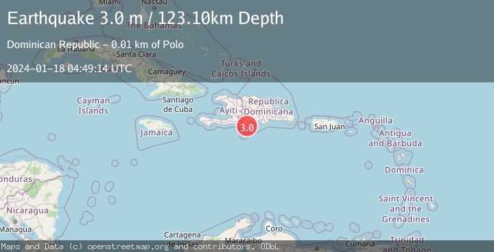 Map of DOMINICAN REPUBLIC