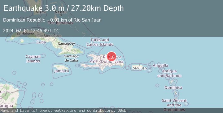Map of DOMINICAN REPUBLIC