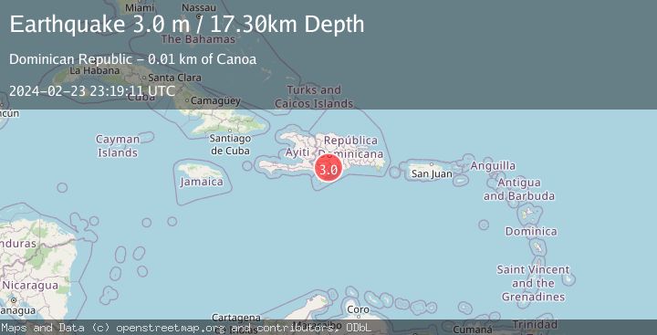 Map of DOMINICAN REPUBLIC