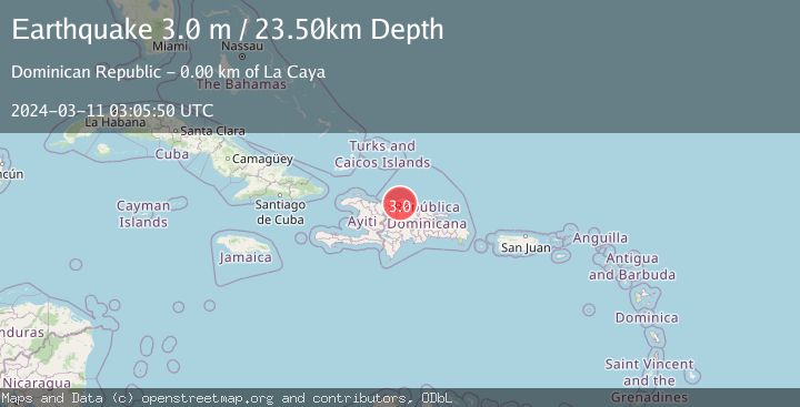 Map of DOMINICAN REPUBLIC