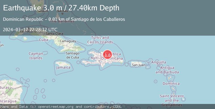 Map of DOMINICAN REPUBLIC