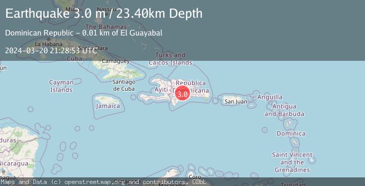 Map of DOMINICAN REPUBLIC