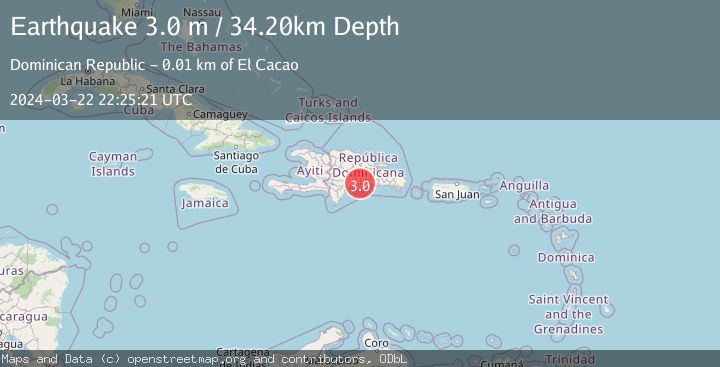 Map of DOMINICAN REPUBLIC