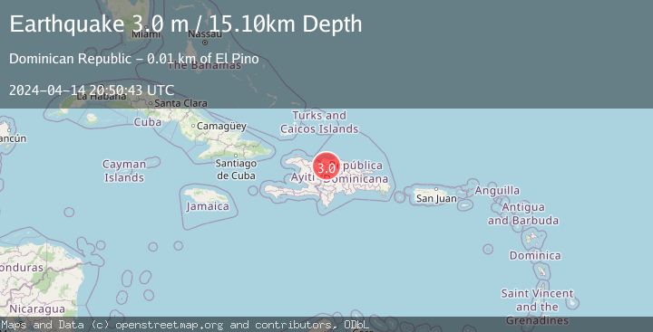 Map of DOMINICAN REPUBLIC