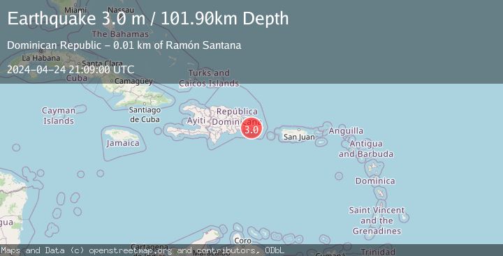 Map of DOMINICAN REPUBLIC