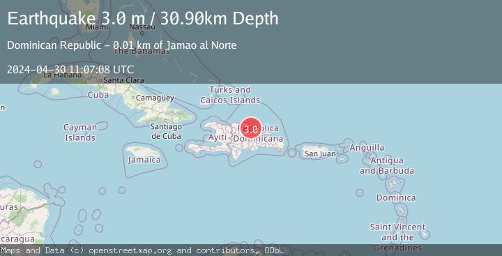 Map of DOMINICAN REPUBLIC