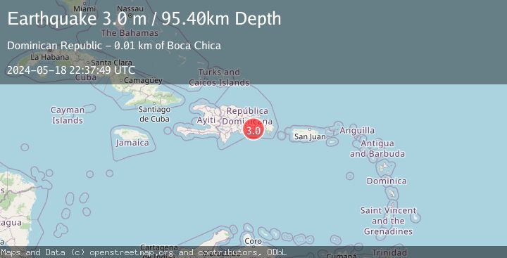 Map of DOMINICAN REPUBLIC