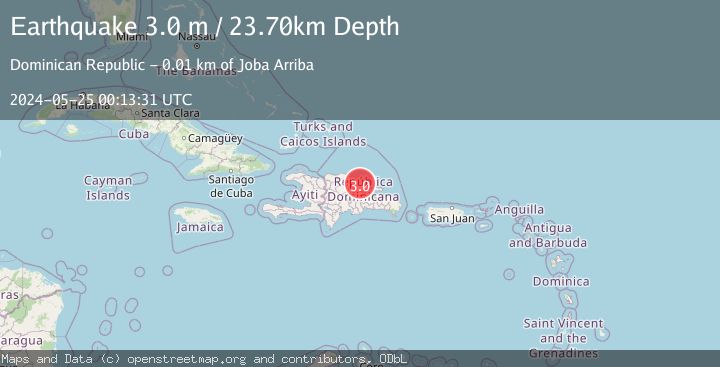 Map of DOMINICAN REPUBLIC