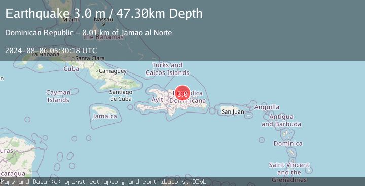 Map of DOMINICAN REPUBLIC