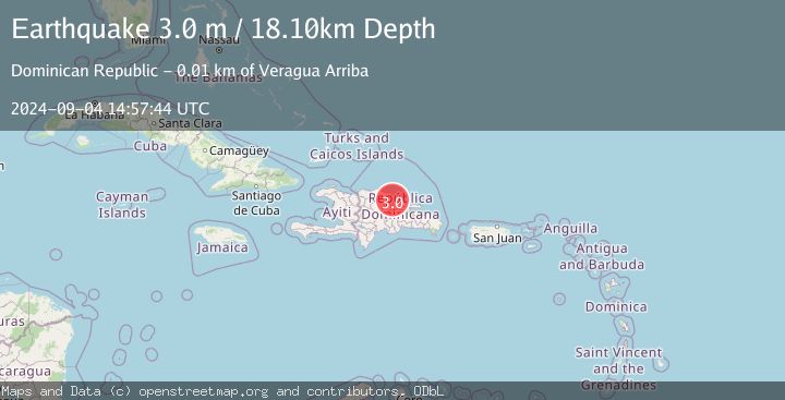 Map of DOMINICAN REPUBLIC