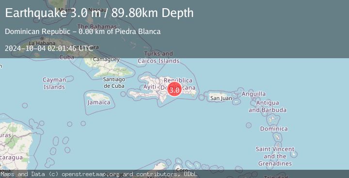 Map of DOMINICAN REPUBLIC