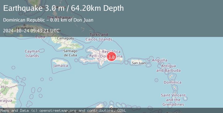 Map of DOMINICAN REPUBLIC