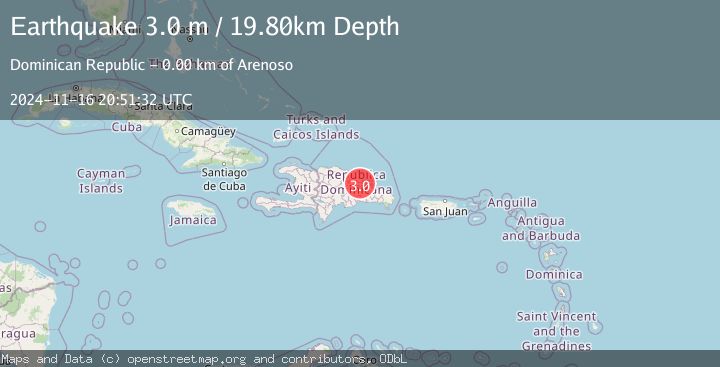 Map of DOMINICAN REPUBLIC