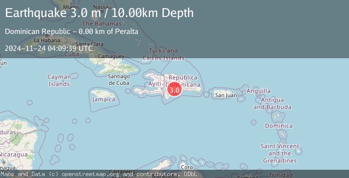Map of DOMINICAN REPUBLIC