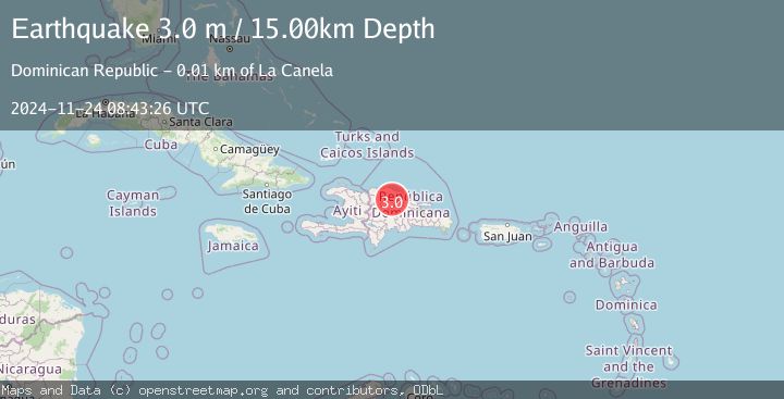 Map of DOMINICAN REPUBLIC