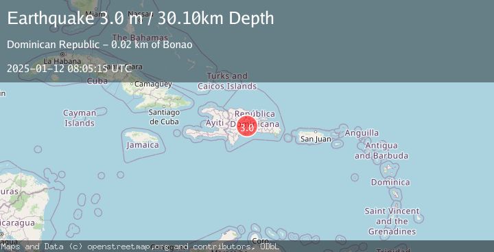 Map of DOMINICAN REPUBLIC