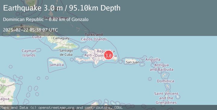 Map of DOMINICAN REPUBLIC