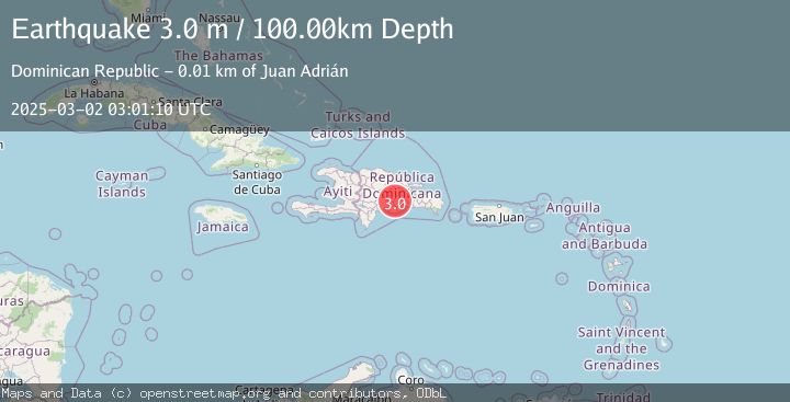 Map of DOMINICAN REPUBLIC