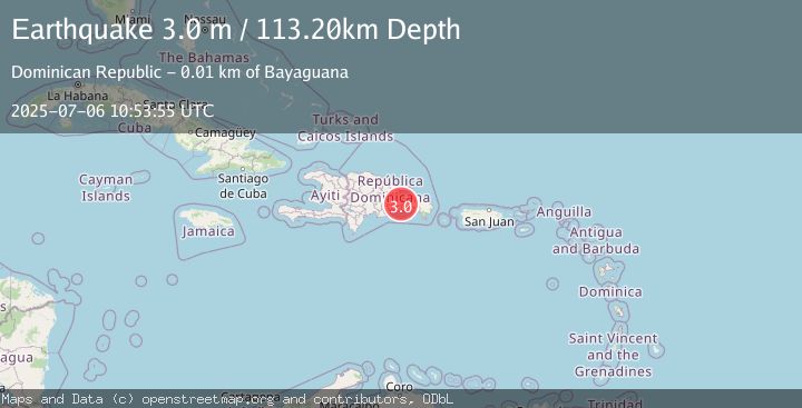 Map of DOMINICAN REPUBLIC