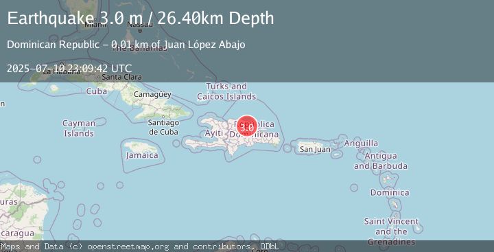 Map of DOMINICAN REPUBLIC