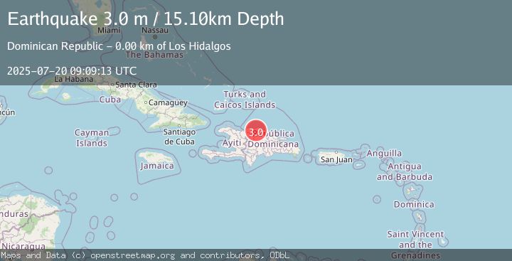 Map of DOMINICAN REPUBLIC