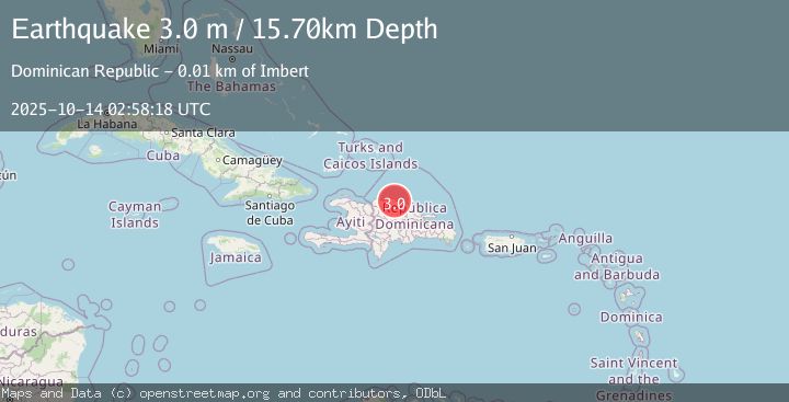Map of DOMINICAN REPUBLIC